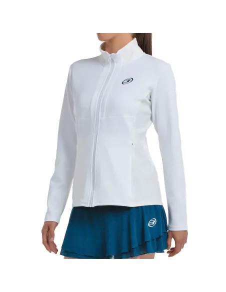 BULLPADEL WOMEN'S SWEATSHIRT DESNA 012 WHITE |BULLPADEL |Padel clothing BULLPADEL WOMEN'S SWEATSHIRT DESNA 012 WHITE |BULLPADEL |Padel clothing