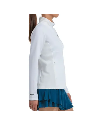 SWEAT-SHIRT FEMME BULLPADEL DESNA 012 BLANC |BULLPADEL |Vêtements de padel