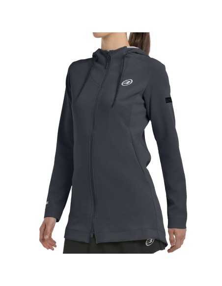 SWEAT-SHIRT BULLPADEL FEMME LAIDO 005 NOIR |BULLPADEL |Vêtements de padel