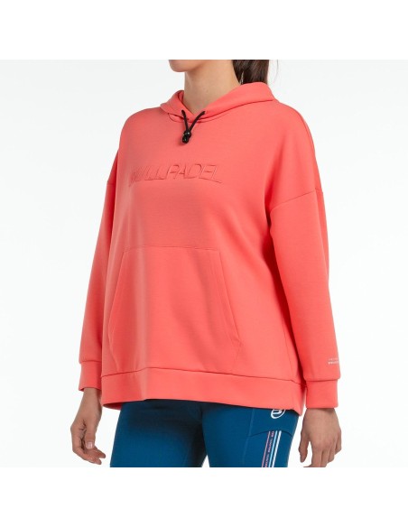 FELPA BULLPADEL DONNA SILBA 711 CHICLE |BULLPADEL |Abbigliamento da padel FELPA BULLPADEL DONNA SILBA 711 CHICLE |BULLPADEL |Abbigliamento da padel