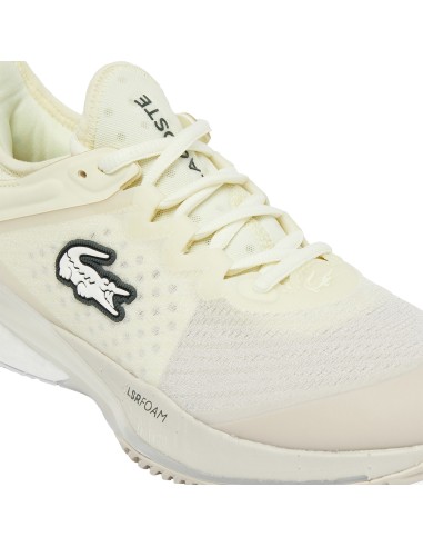 Lacoste Ag-Lt Lite 48F098 Ai9 Beige Donna |LACOSTE |Scarpe da padel