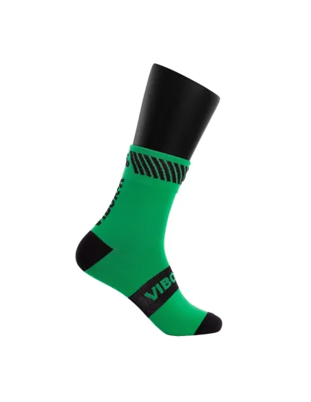 Meias Vibor-A Kait Meia-Cana Verde/Preto |VIBOR-A |Roupa de padel Meias Vibor-A Kait Meia-Cana Verde/Preto |VIBOR-A |Roupa de padel