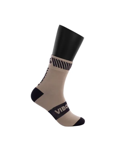 Calcetines Vibor-A Kait Media Caña Plata/Negro |VIBOR-A |Ropa de pádel