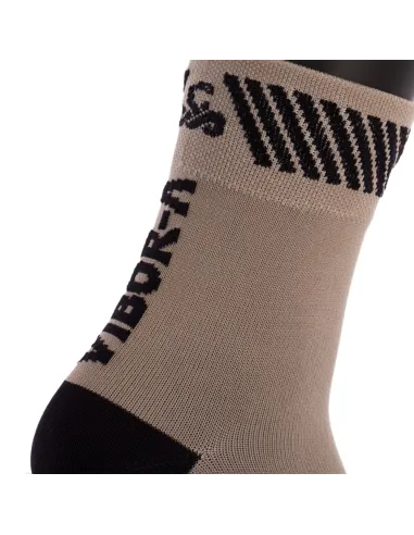 Calzini Vibor-A Kait Media Canna Argento/Nero |VIBOR-A |Abbigliamento da padel