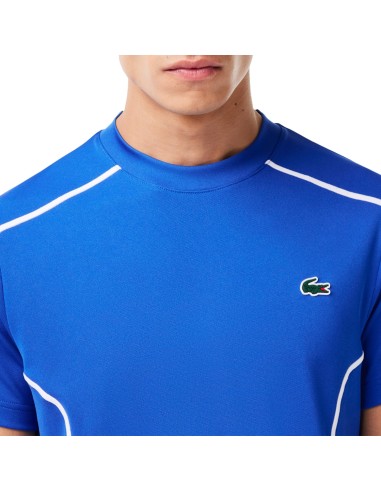 T-Shirt Lacoste Team Player Blue |LACOSTE |Padel clothing