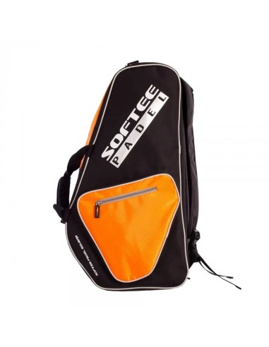 Paletero Softee Padel Square 24279.022.1 Naranja Flúor |SOFTEE |Complementos pádel