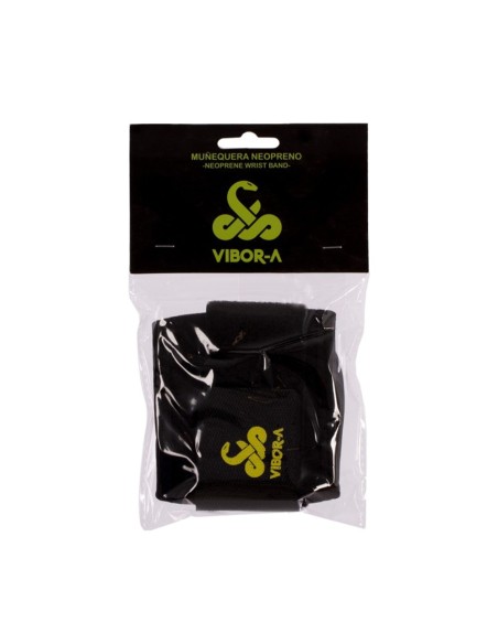 Muñequera Neopreno Vibor-A Negro |VIBOR-A |Complementos pádel