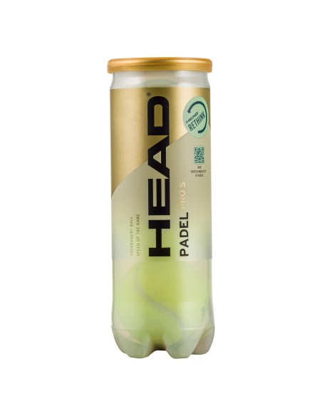 Bote De Bolas Head Padel Pro S |HEAD |Pelotas de pádel Bote De Bolas Head Padel Pro S |HEAD |Pelotas de pádel