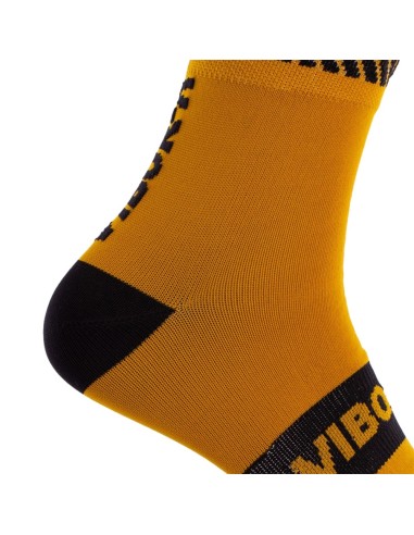 Calzini Vibor-A Kait Media Caña Oro/Nero |VIBOR-A |Abbigliamento da padel