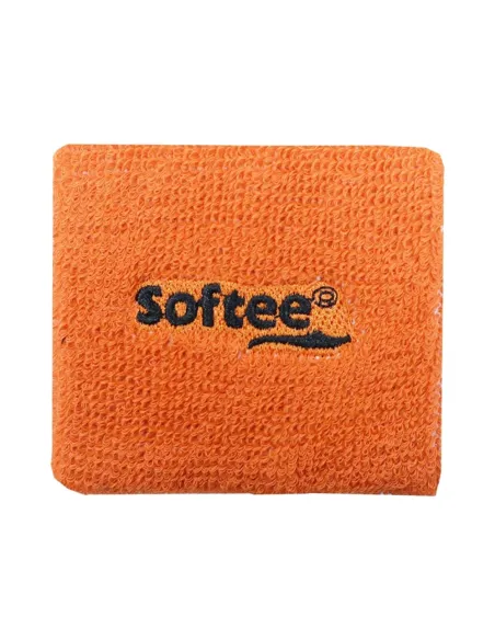 Muñequera Normal Softee 24202.022.1 Naranja Flúor |SOFTEE |Complementos pádel