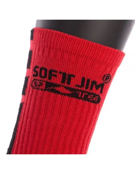 Meias Softjim Premium Vermelho/Preto |SOFTEE |Roupa de padel Meias Softjim Premium Vermelho/Preto |SOFTEE |Roupa de padel