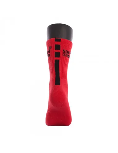 Calcetines Softjim Premium Rojo/Negro |SOFTEE |Ropa de pádel