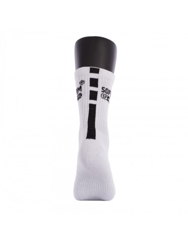 Meias Softjim Premium Branco/Preto 40500.A08 |SOFTEE |Roupa de padel