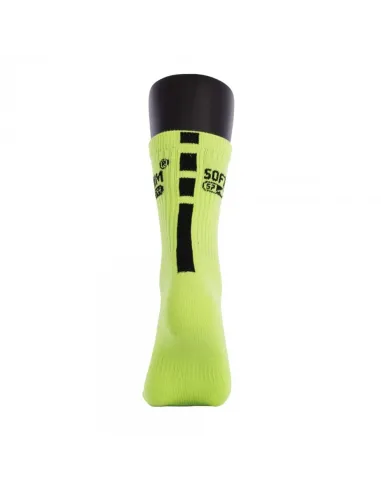 Calcetines Softjim Premium Amarillo Flúor/Negro |SOFTEE |Ropa de pádel