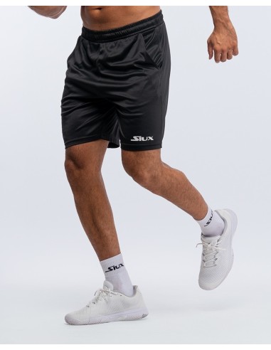 PANTALON SIUX CLUB 25 HOMBRE NEGRO |SIUX |Roupa de padel