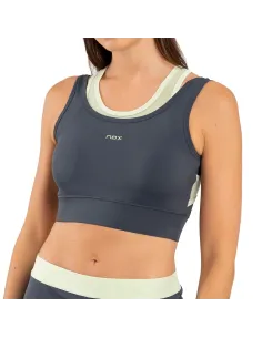 REGGISENO NOX PRO GRIGIO ANTRACITE T24FWMSUJCG |NOX |Abbigliamento da padel