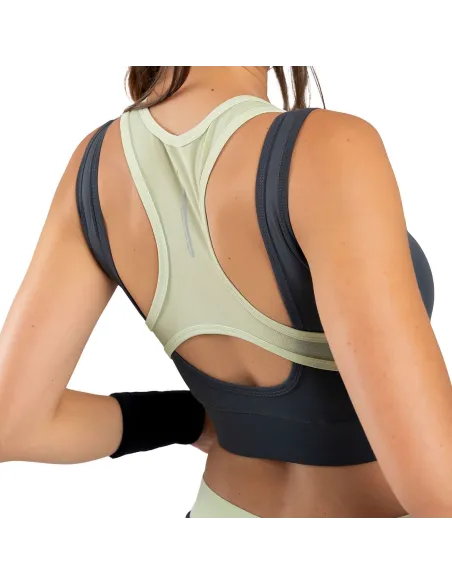 REGGISENO NOX PRO GRIGIO ANTRACITE T24FWMSUJCG |NOX |Abbigliamento da padel