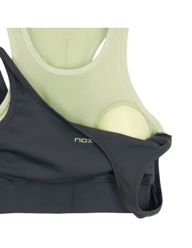 Sutiã NOX PRO CINZA CARVÃO T24FWMSUJCG |NOX |Roupa de padel