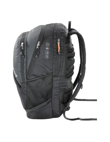 Mochila Bullpadel Bpm25001 Hack Negro |BULLPADEL |Complementos pádel