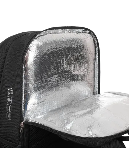 Bag Bullpadel Bpm25007 Vertex Black |BULLPADEL |Padel backpacks