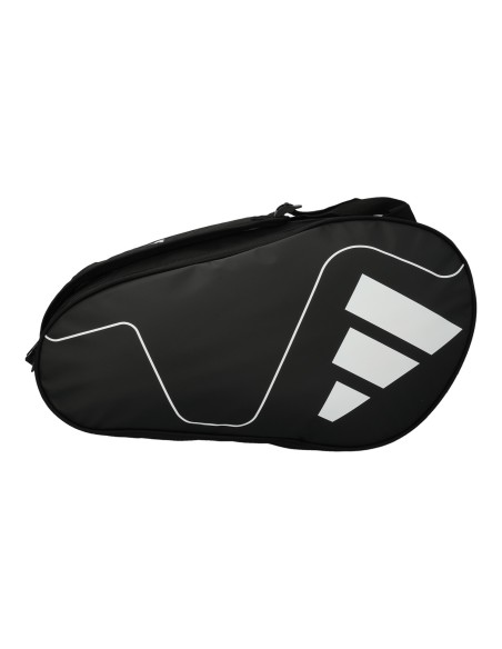 Sac (De) Padel Adidas Carbon Contrôle Noir Blanc |ADIDAS |Accessoires de pagaie