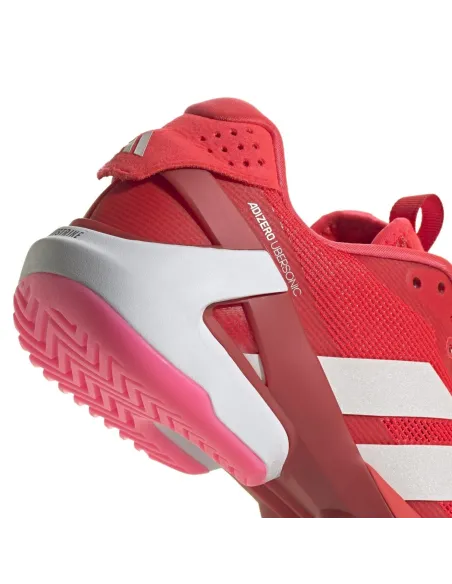 Adidas Adizero Ubersonic 5 DONNE ROSSO IH8105 |ADIDAS |Scarpe da padel