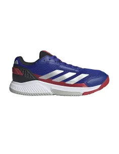 Adidas Courtquick Padel BLU ARGENTO JP9592 |ADIDAS |Scarpe da padel