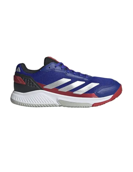 Adidas Courtquick Padel BLEU ARGENT JP9592 |ADIDAS |Chaussures de padel Adidas Courtquick Padel BLEU ARGENT JP9592 |ADIDAS |Chaussures de padel