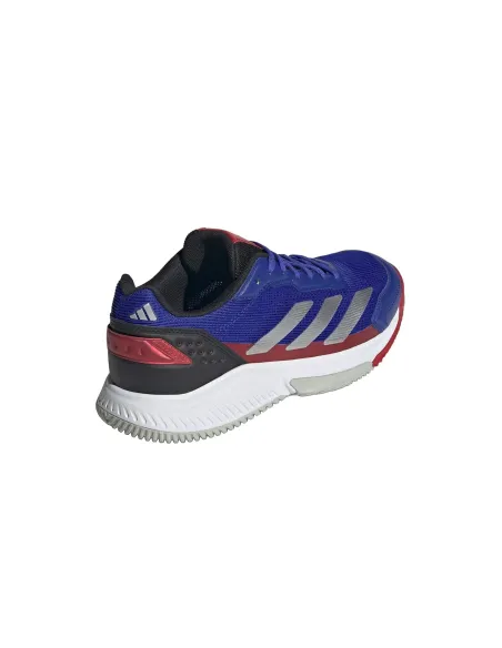 Adidas Courtquick Padel BLEU ARGENT JP9592 |ADIDAS |Chaussures de padel Adidas Courtquick Padel BLEU ARGENT JP9592 |ADIDAS |Chaussures de padel
