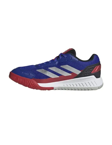 Adidas Courtquick Padel BLEU ARGENT JP9592 |ADIDAS |Chaussures de padel