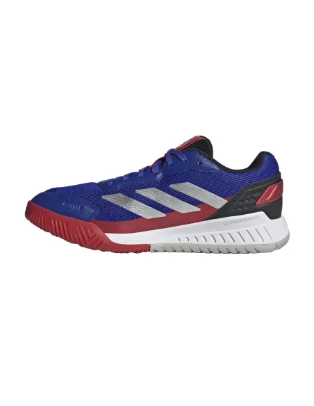 Adidas Courtquick Padel BLEU ARGENT JP9592 |ADIDAS |Chaussures de padel Adidas Courtquick Padel BLEU ARGENT JP9592 |ADIDAS |Chaussures de padel