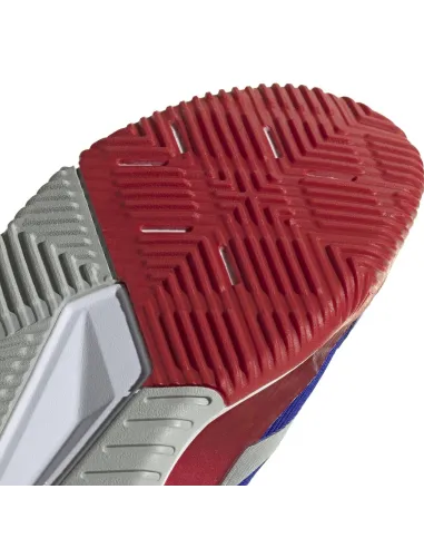 Adidas Courtquick Padel BLEU ARGENT JP9592 |ADIDAS |Chaussures de padel