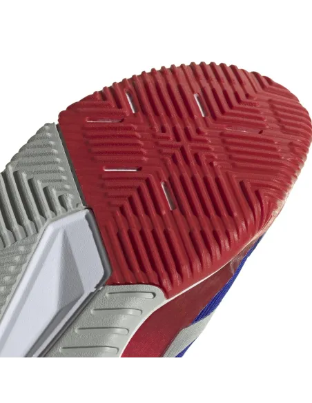 Adidas Courtquick Padel AZUL PRATA JP9592 |ADIDAS |Sapatilhas de padel