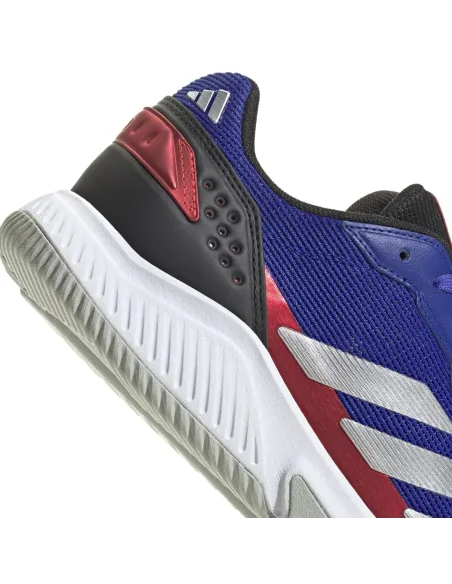 Adidas Courtquick Padel AZUL PRATA JP9592 |ADIDAS |Sapatilhas de padel