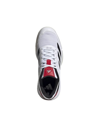 Adidas Courtquick Padel Blanc Noir Ie3925 |ADIDAS |Chaussures de padel