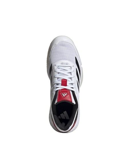 Adidas Courtquick Padel Blanc Noir Ie3925 |ADIDAS |Chaussures de padel