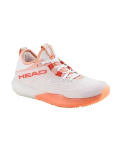 Head Motion Pro Padel Mulher 274645 Whco Branco Coral |HEAD |Sapatilhas de padel