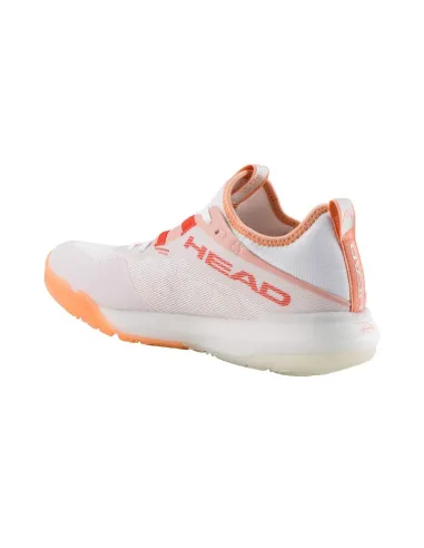 Head Motion Pro Padel Mujer 274645 Whco Blanco Coral |HEAD |Zapatillas de pádel