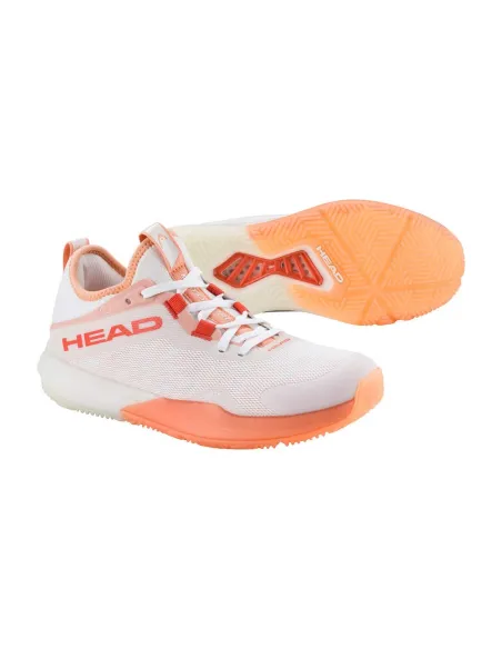 Head Motion Pro Padel Mulher 274645 Whco Branco Coral |HEAD |Sapatilhas de padel