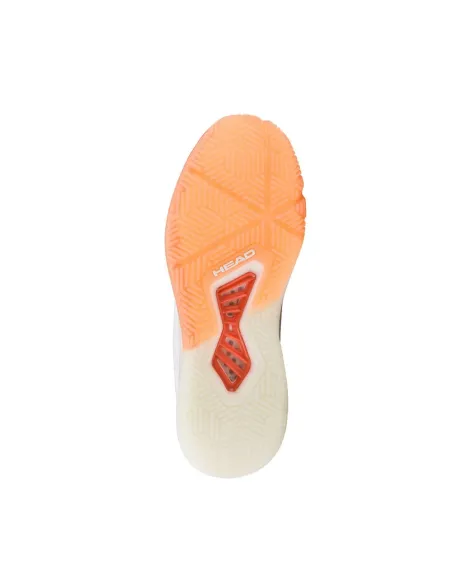 Head Motion Pro Padel Mujer 274645 Whco Blanco Coral |HEAD |Zapatillas de pádel