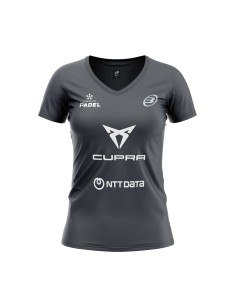 Camiseta Bullpadel Larda Tf Delfi Brea Mulher |BULLPADEL |Roupa de padel