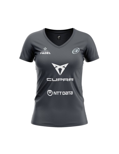 T-Shirt Bullpadel Larda Tf Delfi Brea Femme |BULLPADEL |Vêtements de padel