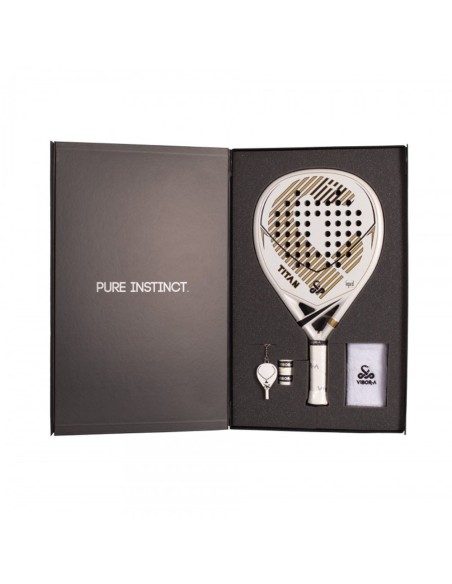 Pack Raquete Vibor-A Titan Limited Edition 2025 |VIBOR-A |Raquetes de padel