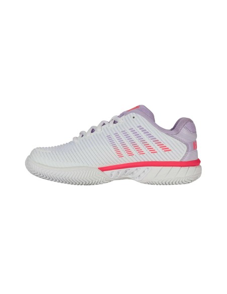 Kswiss Hypercourt Express 2 Hb 96614182 182 Branco Mulher |K SWISS |Sapatilhas de padel Kswiss Hypercourt Express 2 Hb 96614182 182 Branco Mulher |K SWISS |Sapatilhas de padel