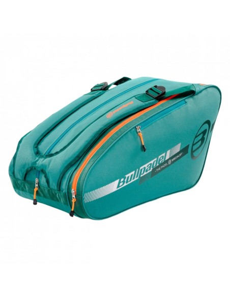 Paletero Bullpadel Bpp25015 Tour Verde Azulado |BULLPADEL |Complementos pádel
