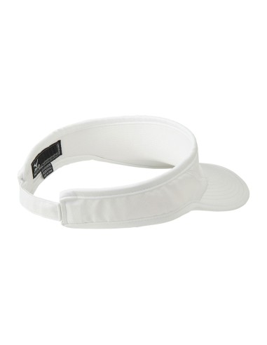 Visor Cap Mizuno Drylite Unisex White |MIZUNO |Paddle accessories