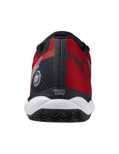 Mizuno Wave Enforce Court 61Gb2437 06 Rouge |MIZUNO |Chaussures de padel