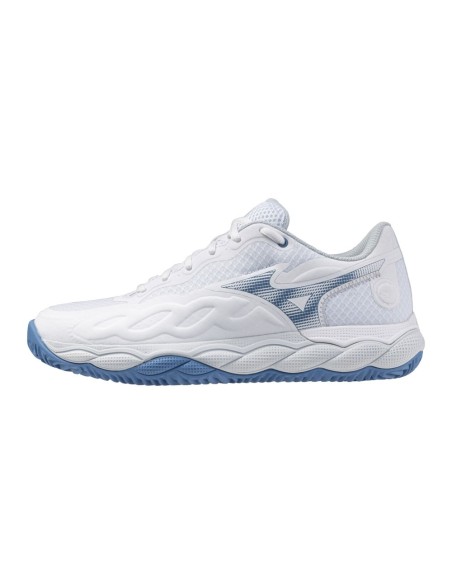 Mizuno Wave Enforce Court Cc 61Gc2436 03 Branco Mulher |MIZUNO |Sapatilhas de padel