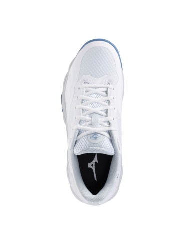 Mizuno Wave Enforce Court Cc 61Gc2436 03 Blanc Femme |MIZUNO |Chaussures de padel