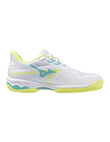 Mizuno Wave Exceed Light 2 Cc 61Gc2321 45 Blanc Femme |MIZUNO |Chaussures de padel